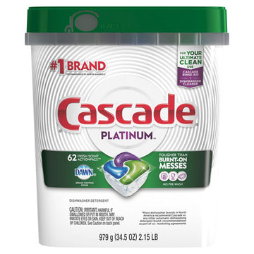 Cascade® Actionpacs, Fresh Scent, 34.5 Oz Bag, 62 Packs-bag freeshipping - TVN Wholesale